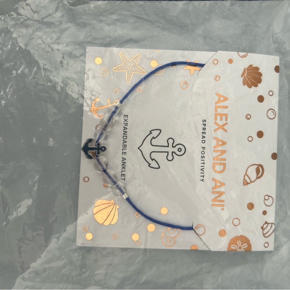 Alex and Ani ankle ⚓️ bracelet in original sealed package - Picture 2 of 3